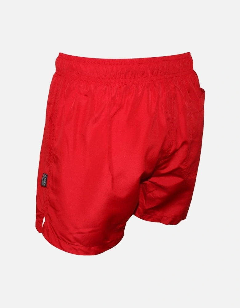 Classic Beach Swim Shorts, Red