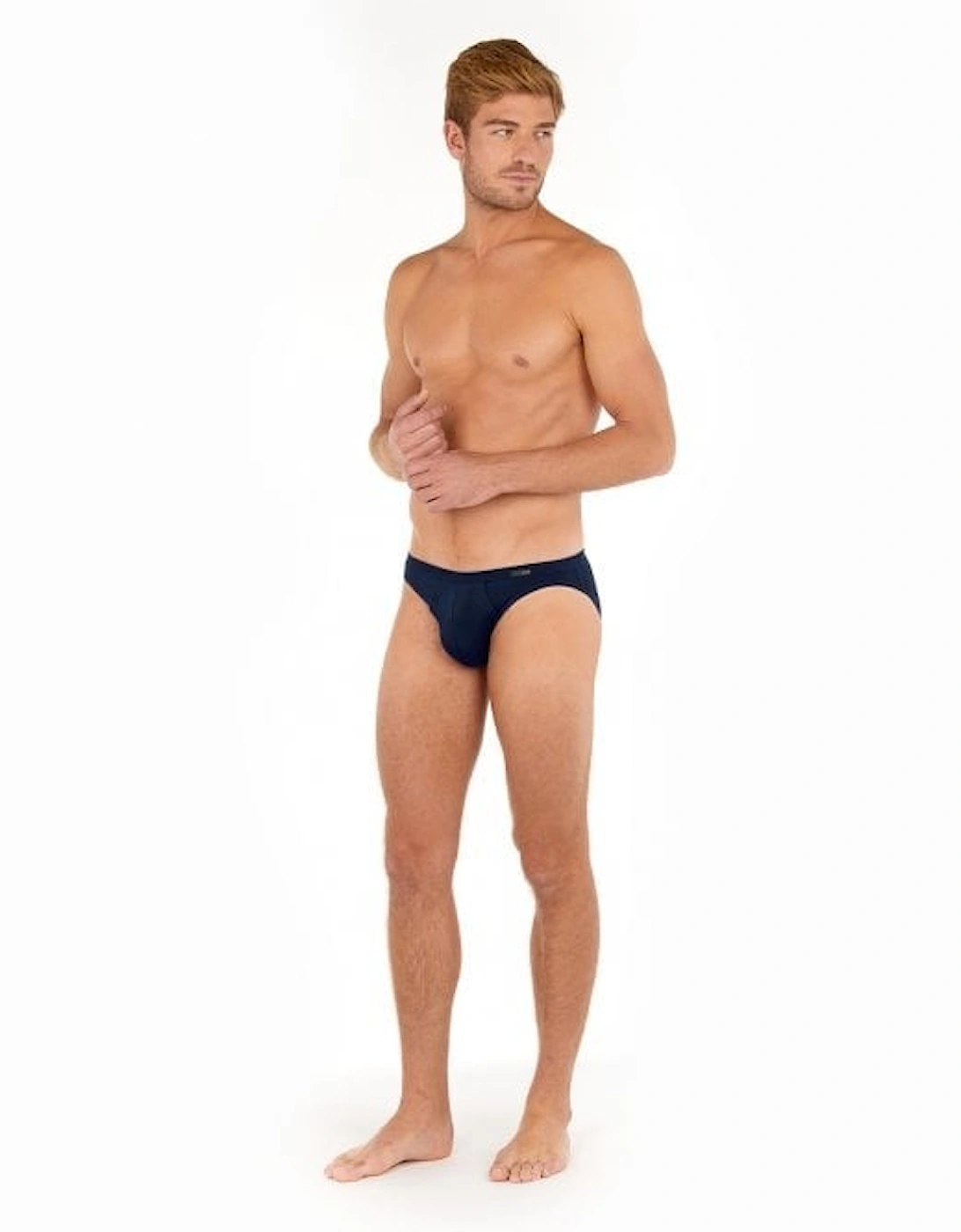 Tencel Soft Micro Brief, Navy