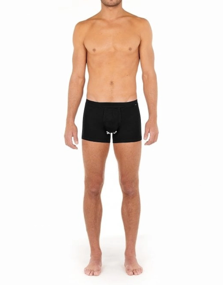 Tencel Soft HO1 Comfort Boxer Trunk, Black