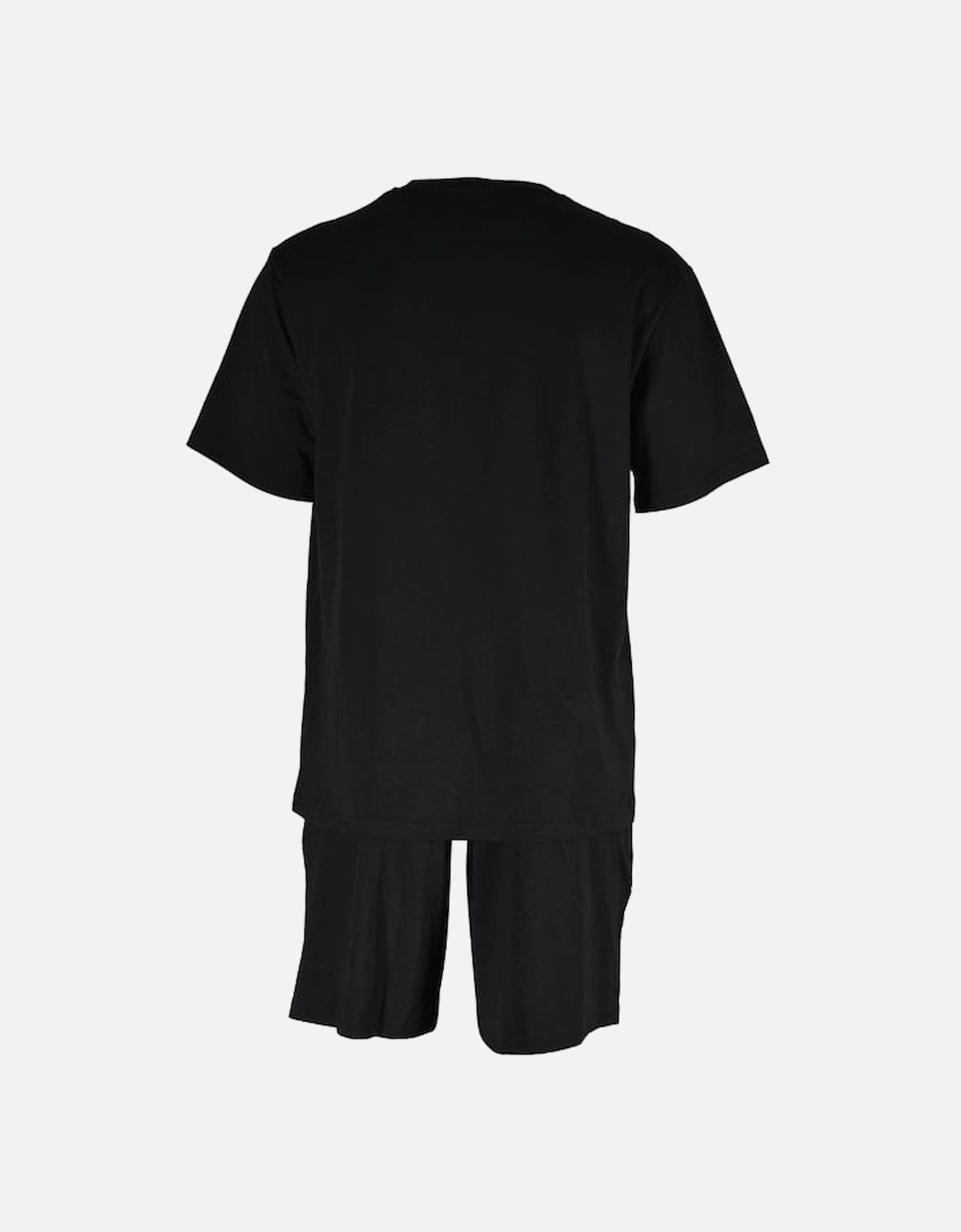 Ikonik 2.0 Organic Cotton Short-Sleeve Pyjama Set, Black