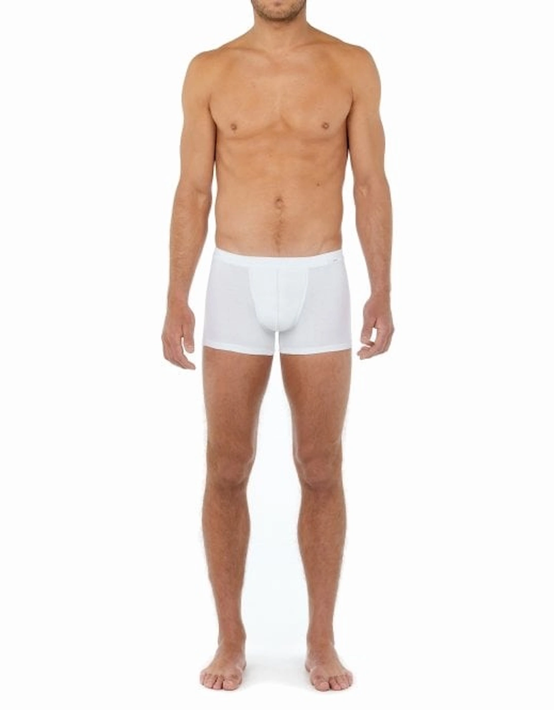 HO1 Tencel Soft Boxer Trunk, White, 5 of 4