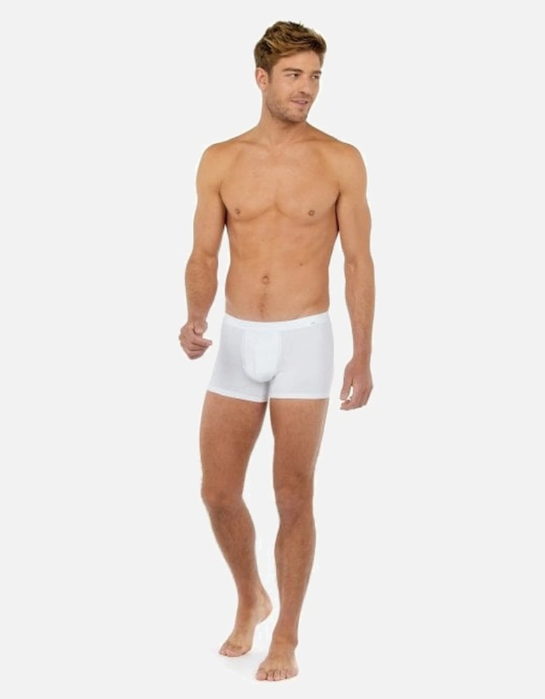 HO1 Tencel Soft Boxer Trunk, White