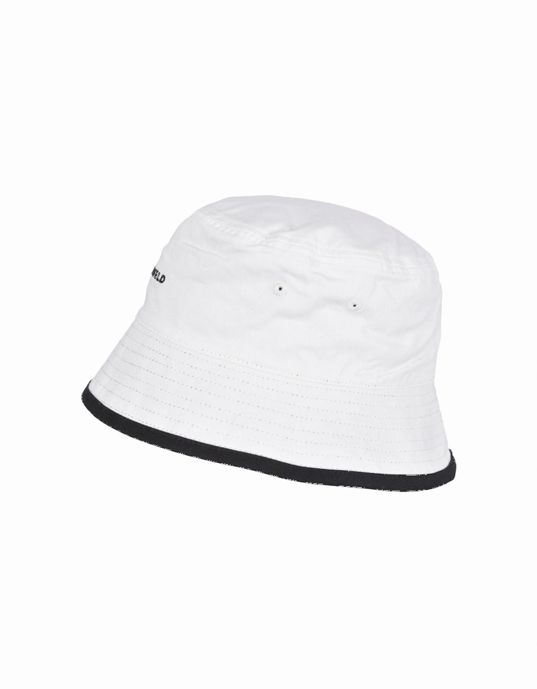 Ikonik Logo Reversible Bucket Hat, Black