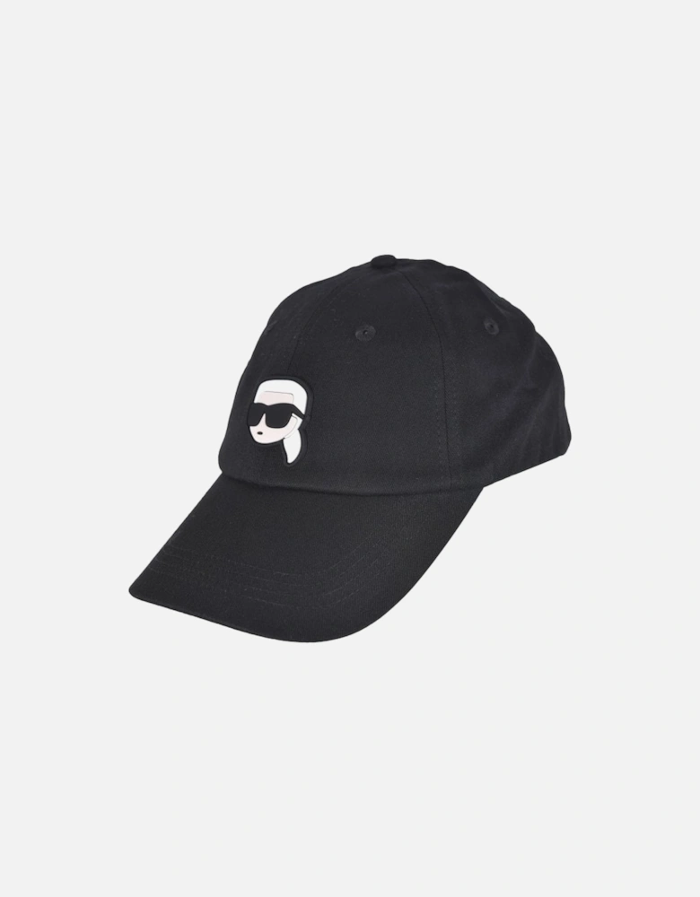 Ikonik Logo Baseball Cap, Black