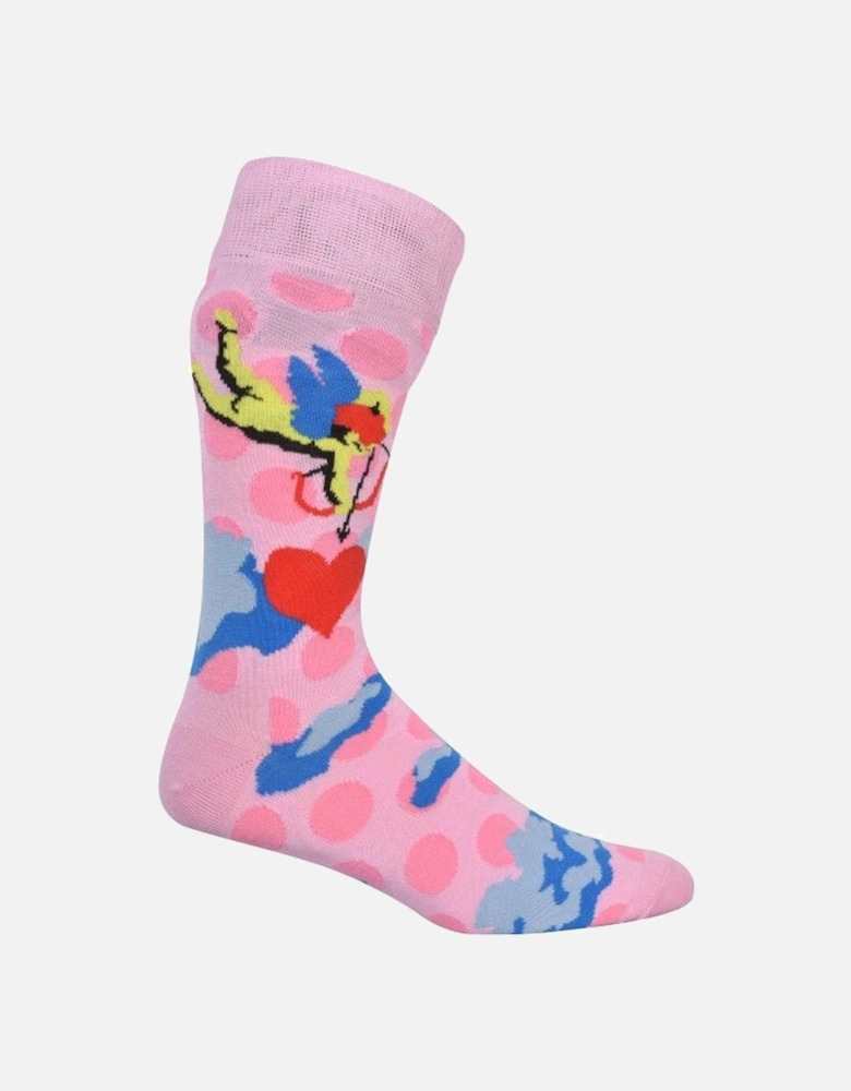 3-Pack "I Love You" Socks Gift Pack, Black/Red/Pink