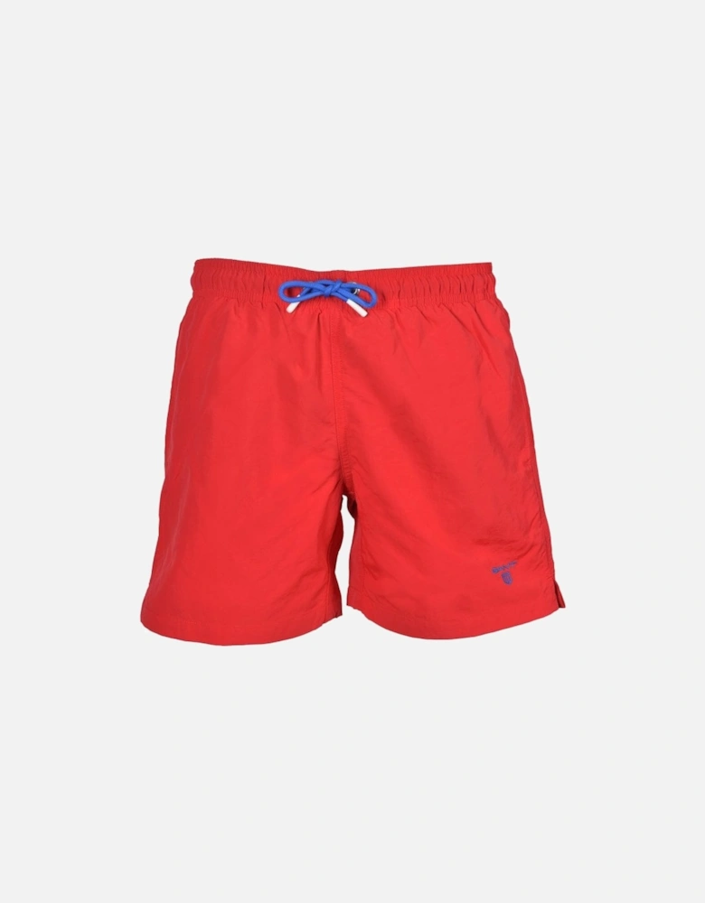 Classic Boys Swim Shorts, Red