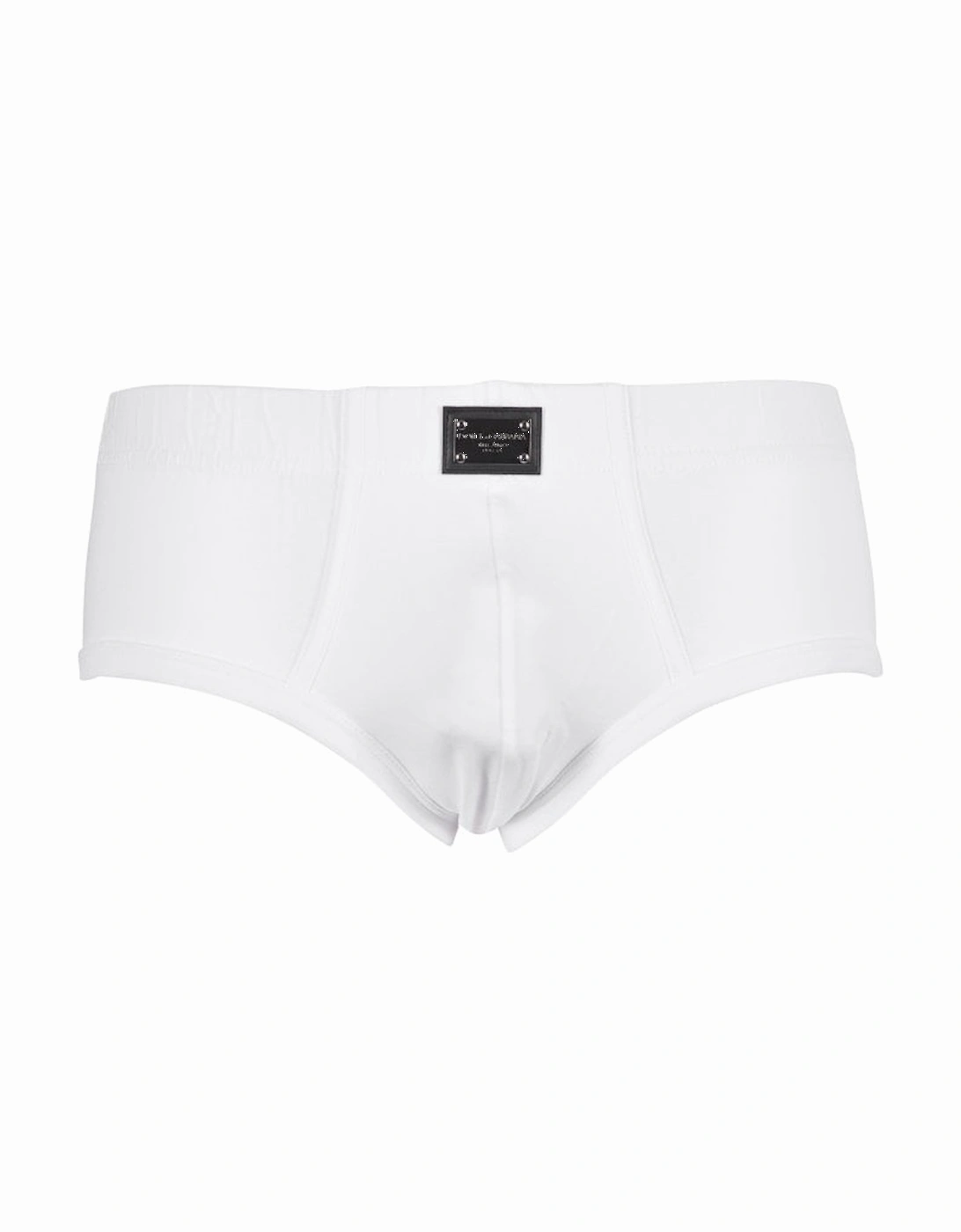 Metal Plaque Logo Brando Brief, White, 5 of 4