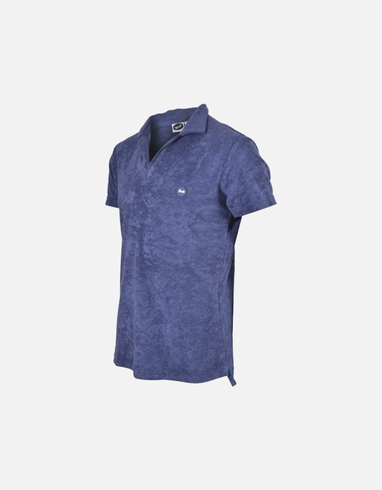 Terry Polo Shirt, Navy