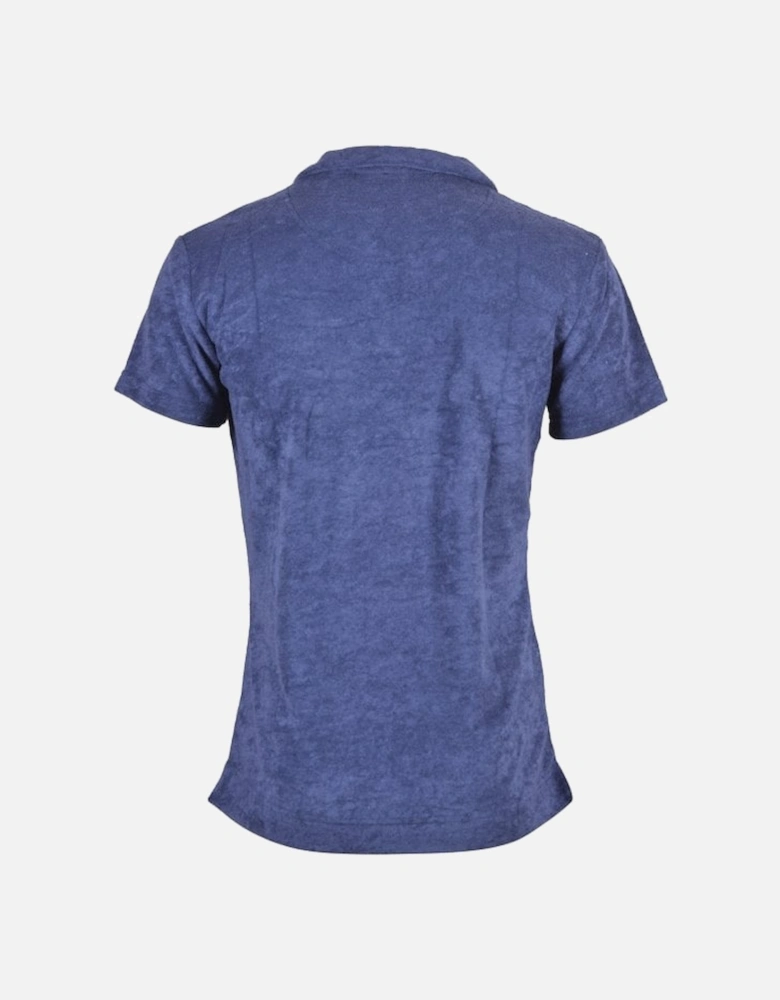 Terry Polo Shirt, Navy