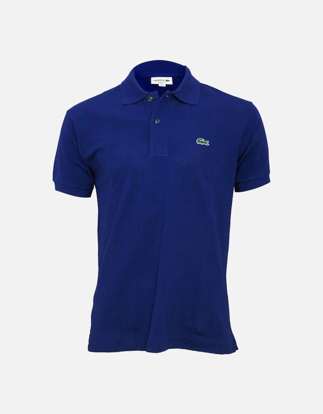 Classic Fit Pique Polo Shirt, Electric Blue, 6 of 5
