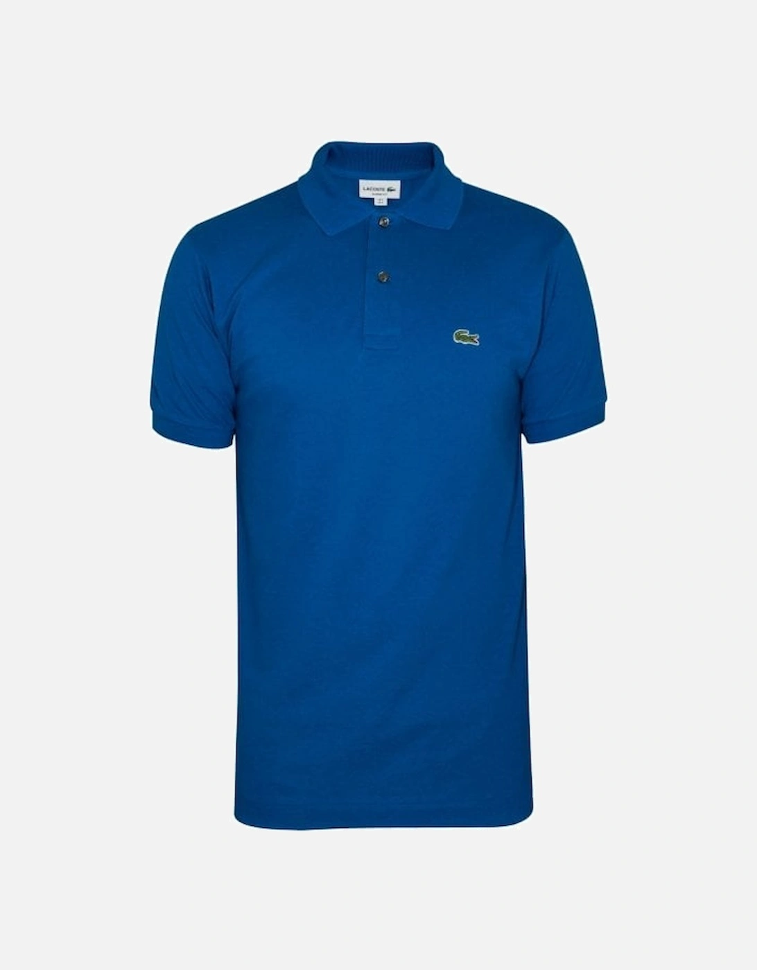 Classic Fit Pique Polo Shirt, Electric Blue