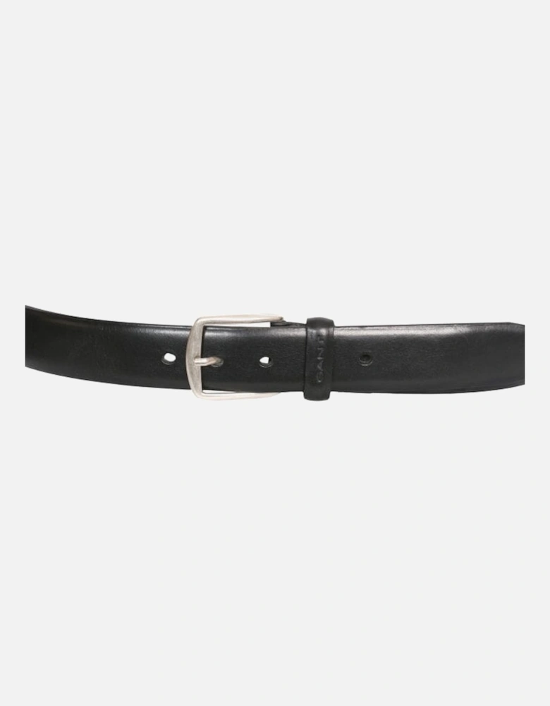 Classic Leather Belt, Black