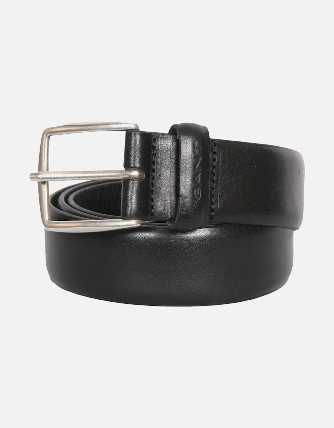Classic Leather Belt, Black, 3 of 2
