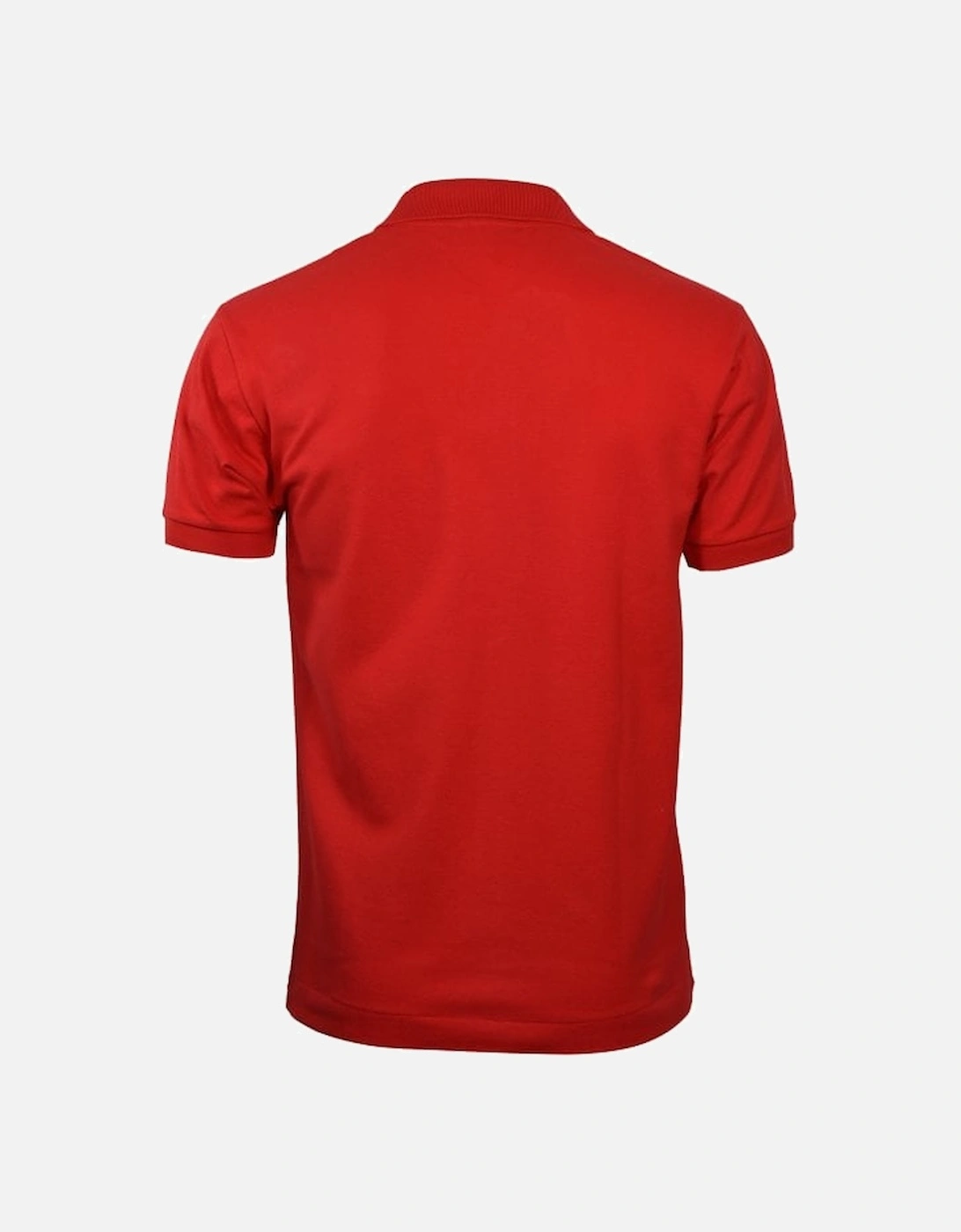 Classic Fit Pique Polo Shirt, Red