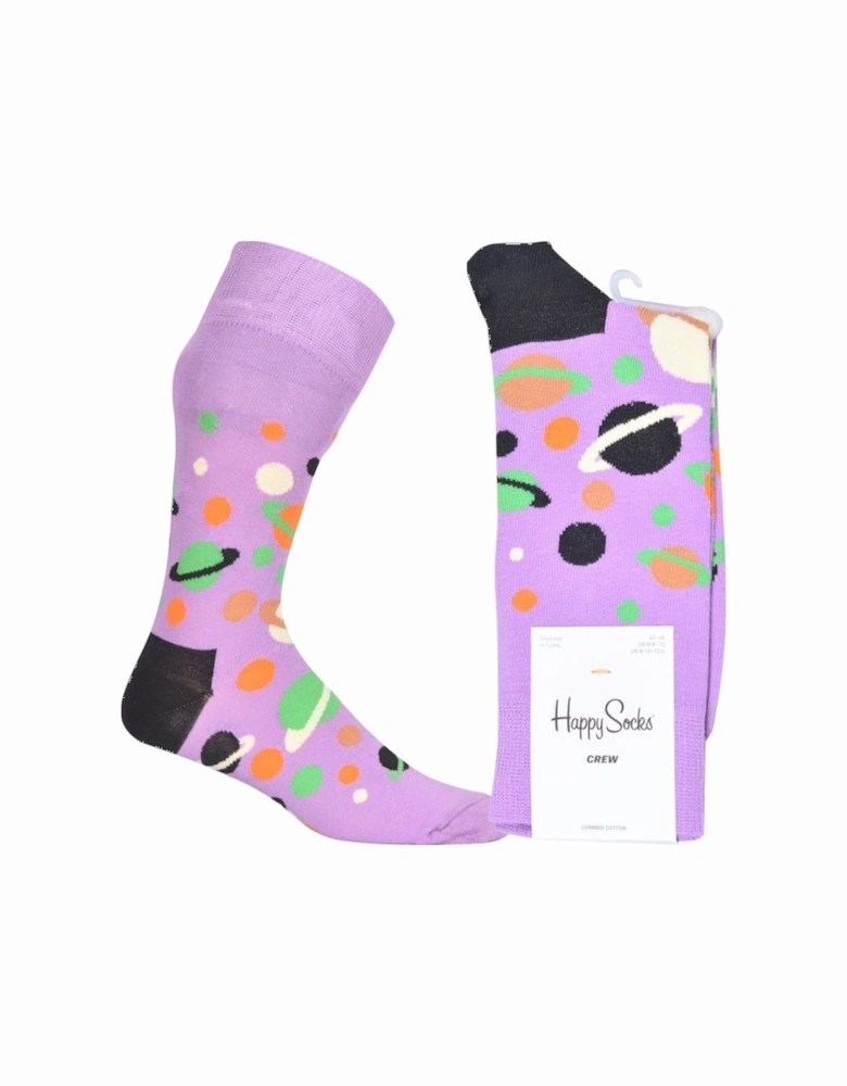 The Milkyway Socks, Lilac/multi
