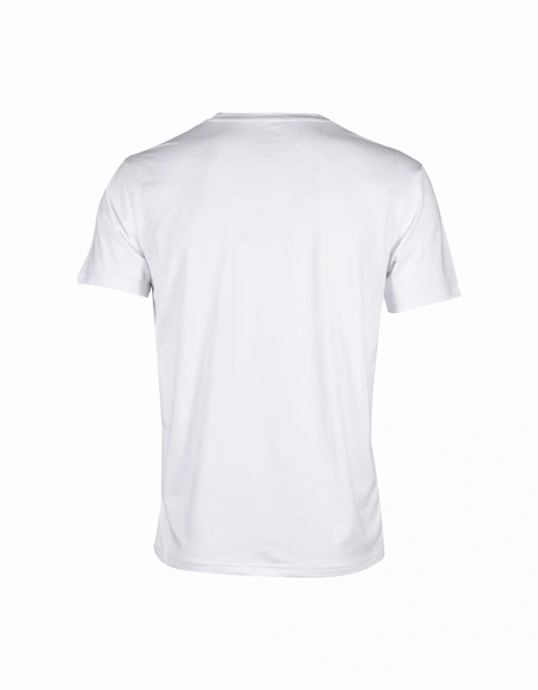 Bamboo Cotton Crew-Neck T-Shirt, White