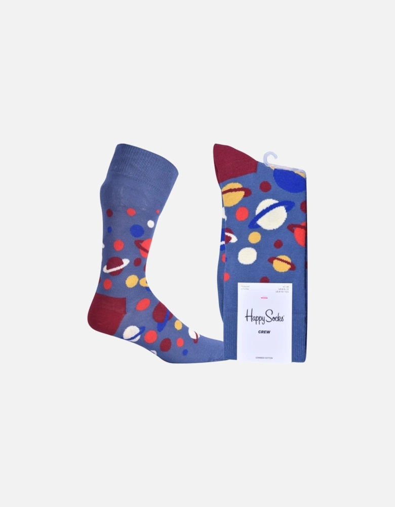 The Milkyway Socks, Teal/multi