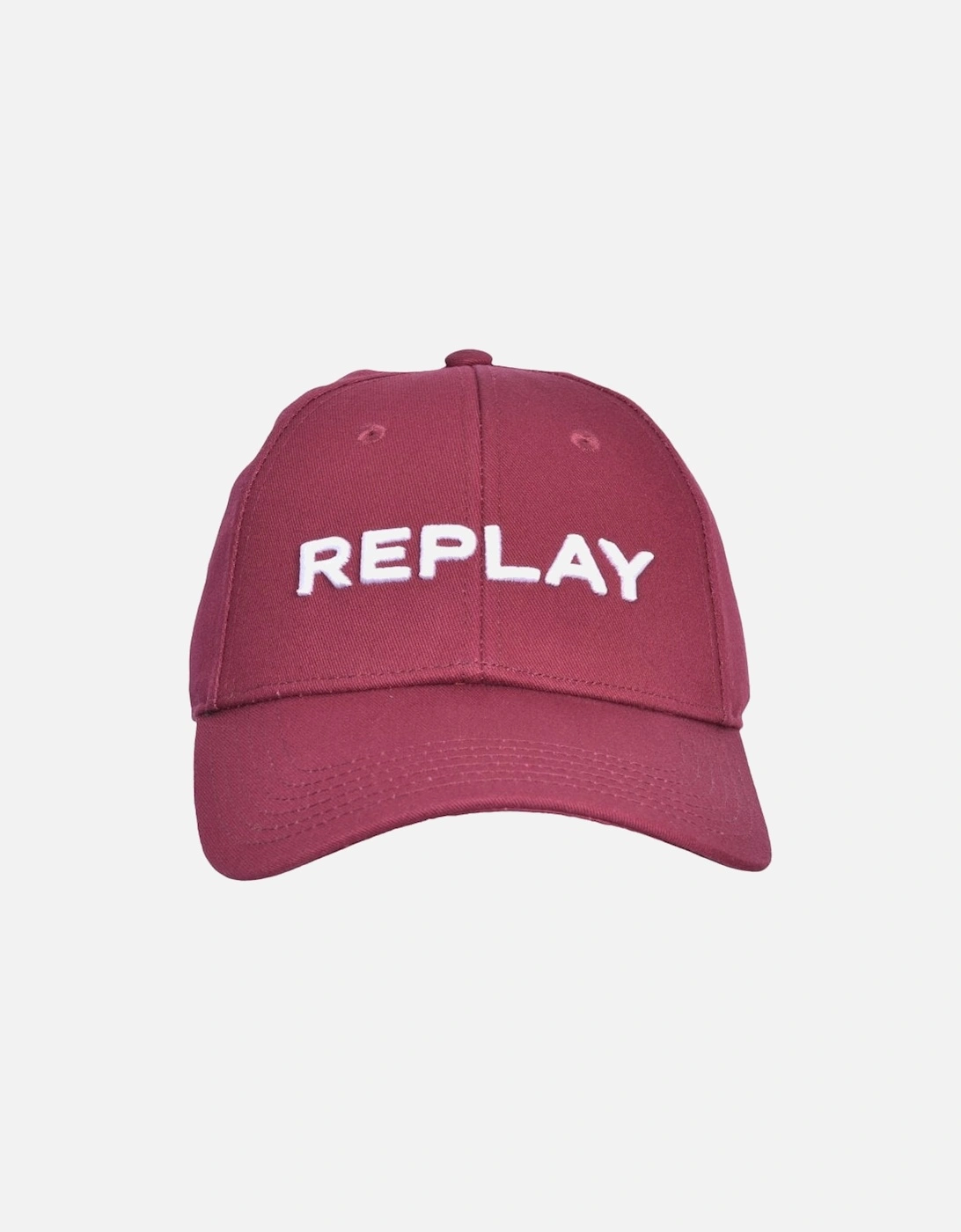 Classic Logo Baseball Cap, Claret, 6 of 5