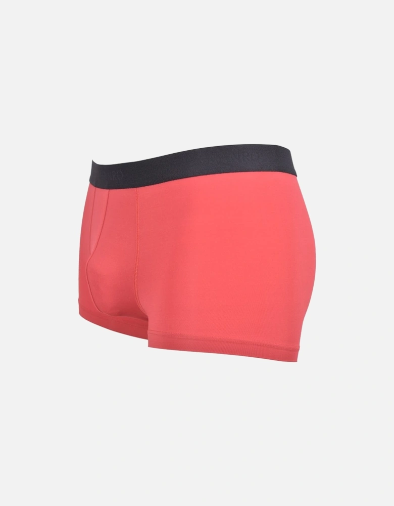 Micro Touch Boxer Trunk, Amaranth Red