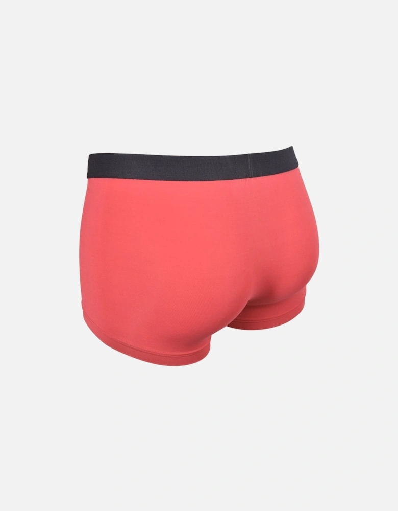 Micro Touch Boxer Trunk, Amaranth Red