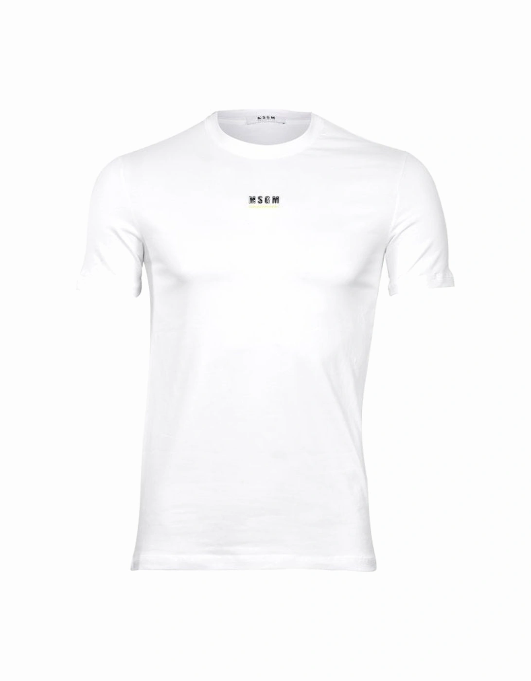 Classic Logo Crew-Neck T-Shirt, White, 5 of 4