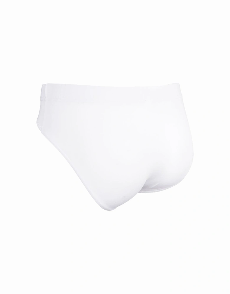 Micromodal Stretch Midi Brief, White