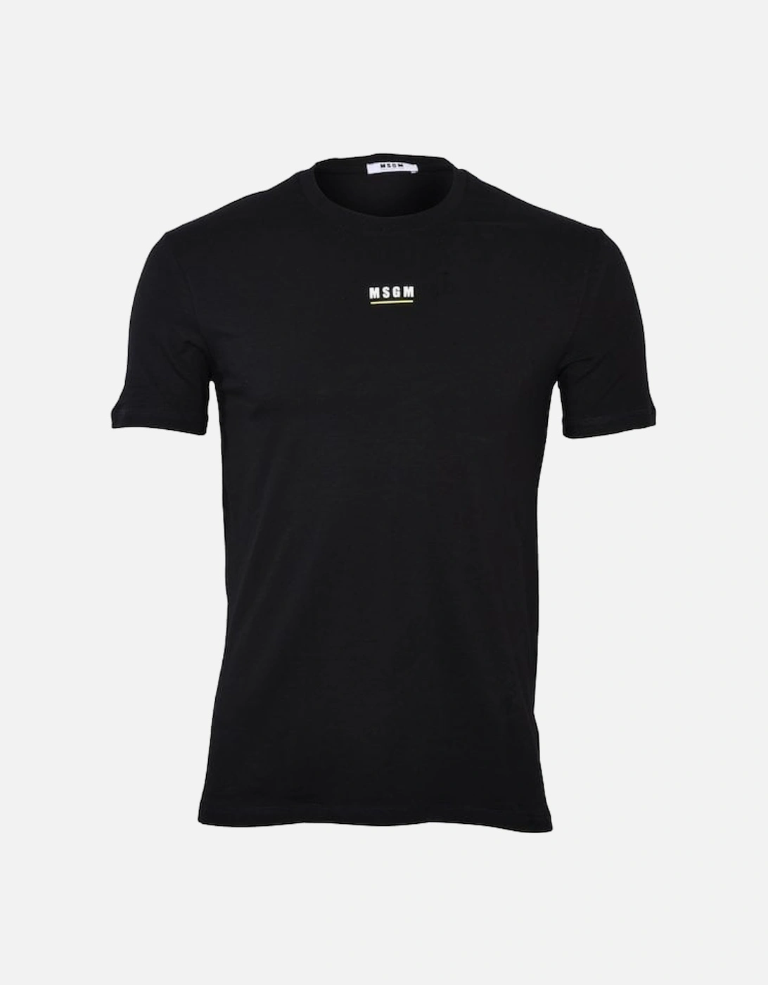 Classic Logo Crew-Neck T-Shirt, Black, 5 of 4