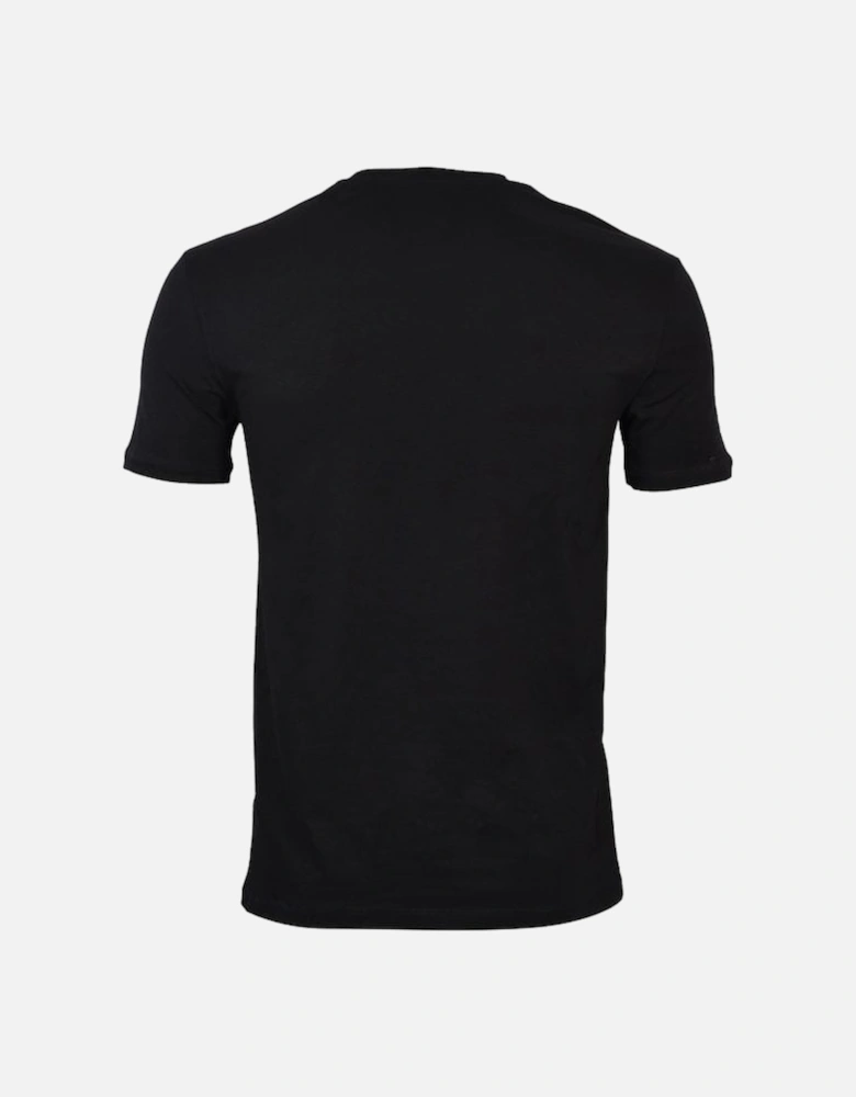Classic Logo Crew-Neck T-Shirt, Black