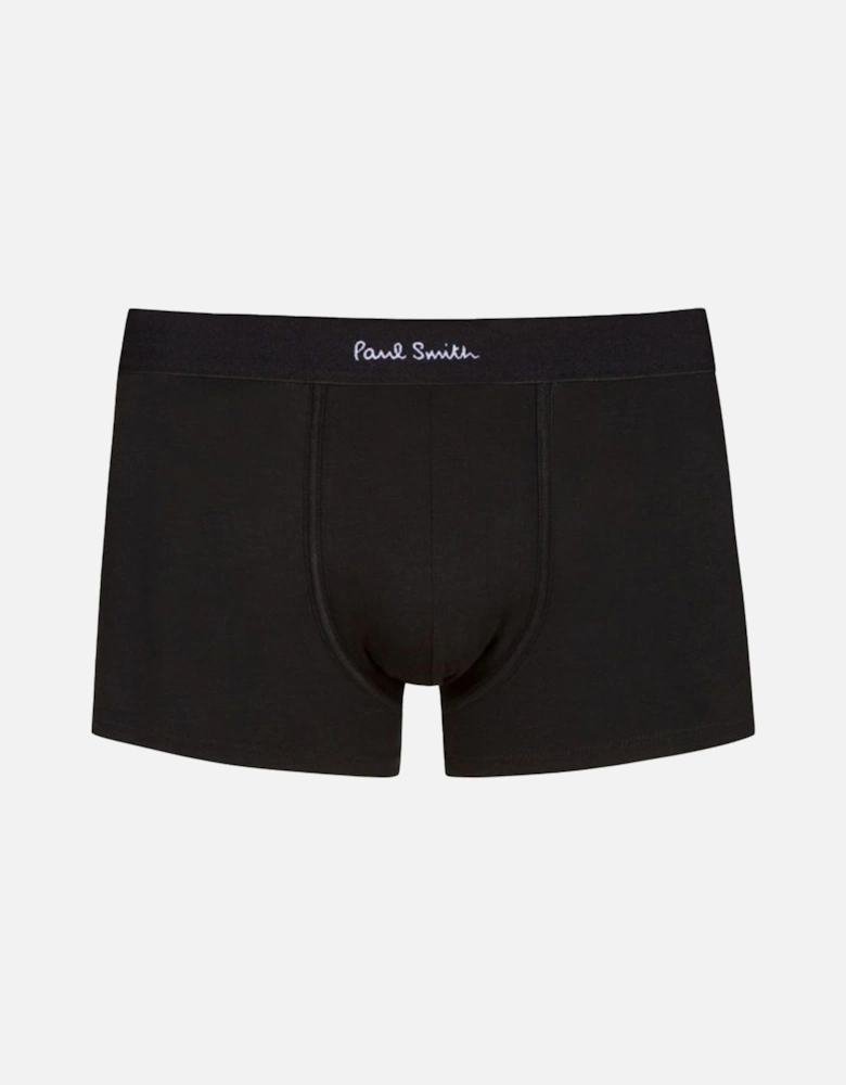 3-Pack Classic Boxer Trunks, Black