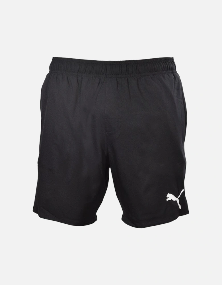 Mid-Length Swim Shorts, Black