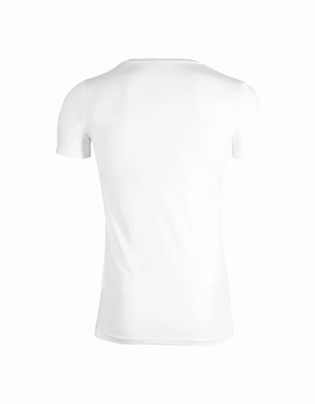 Micromodal Stretch V-Neck T-Shirt, White