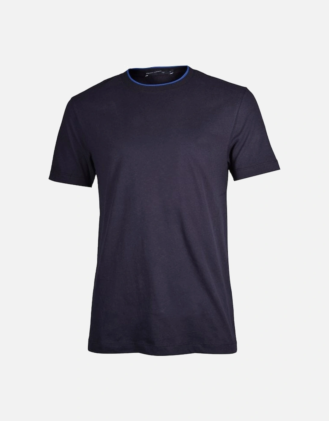 Tipped Crew-Neck T-Shirt, Navy, 4 of 3