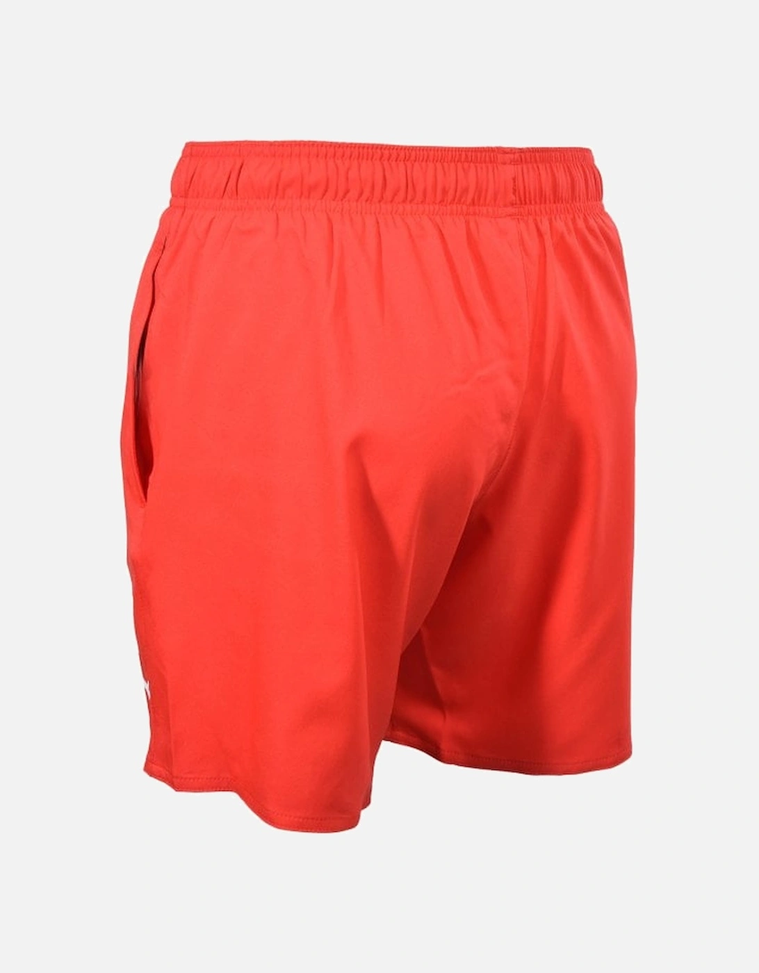 Mid-Length Swim Shorts, Red