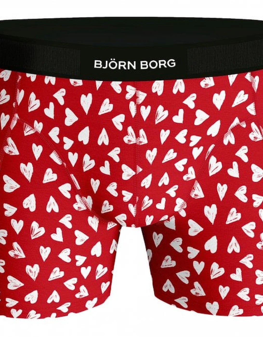 BB Romance Boxer Trunks, Red, 3 of 2