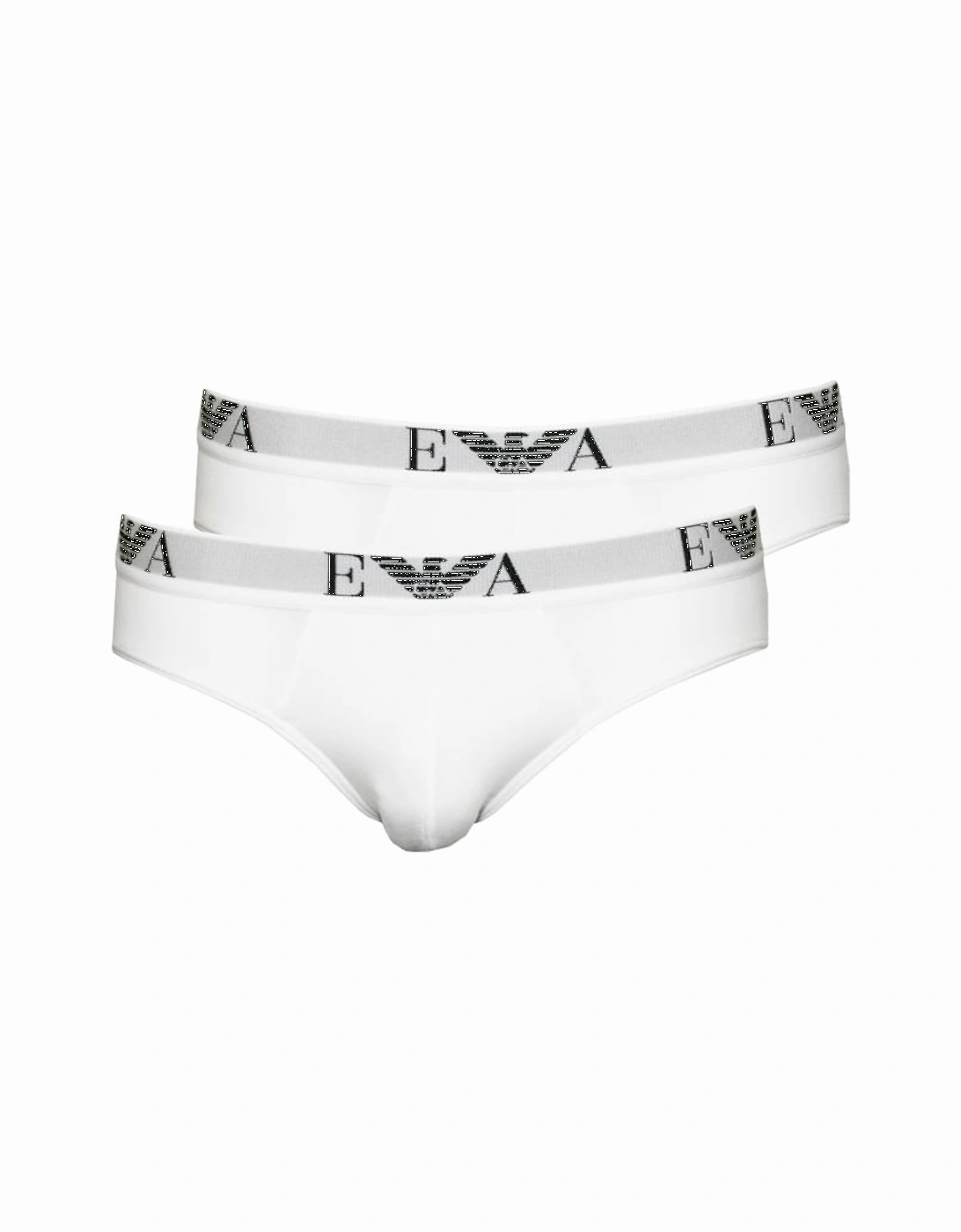 2-Pack Eagle Logo Briefs, White, 5 of 4