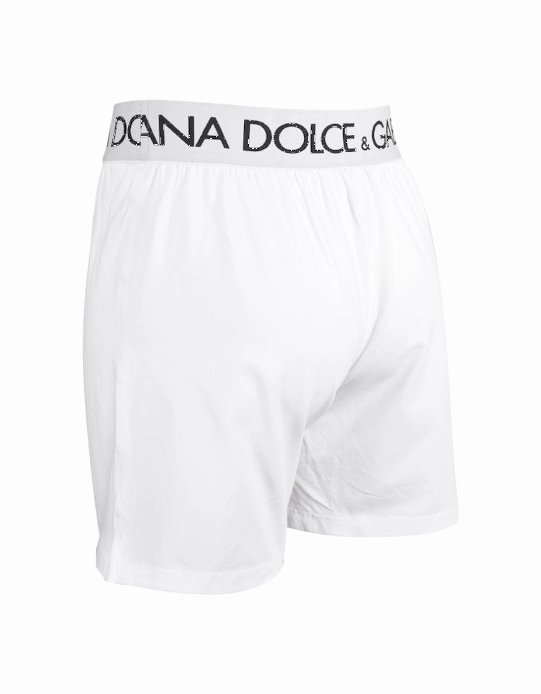 Retro Logo Lounge Shorts, White