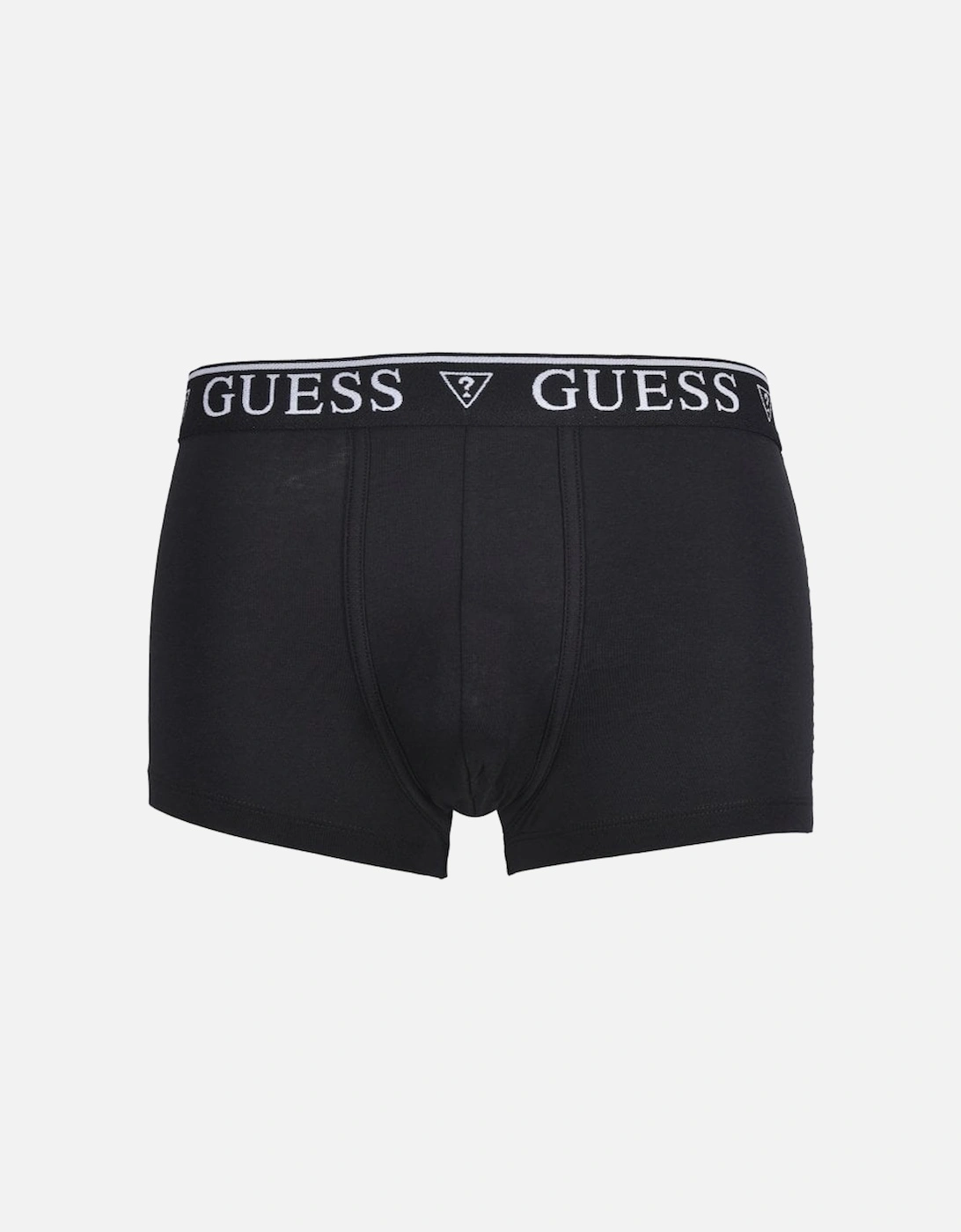 Classic Logo Organic Cotton Boxer Trunk, Jet Black, 4 of 3