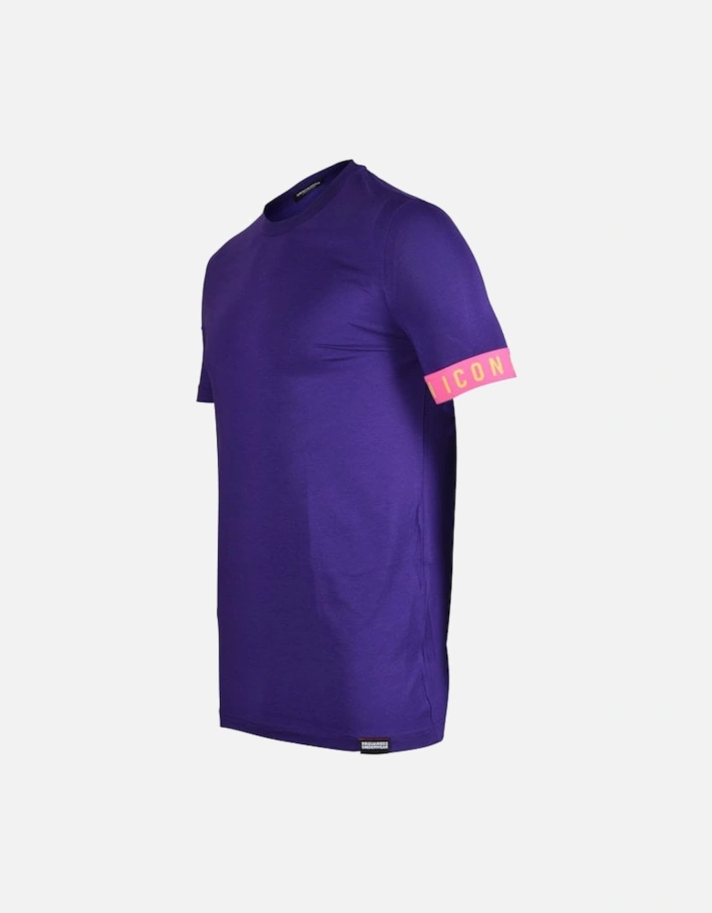 Be ICON Modal T-Shirt, Purple