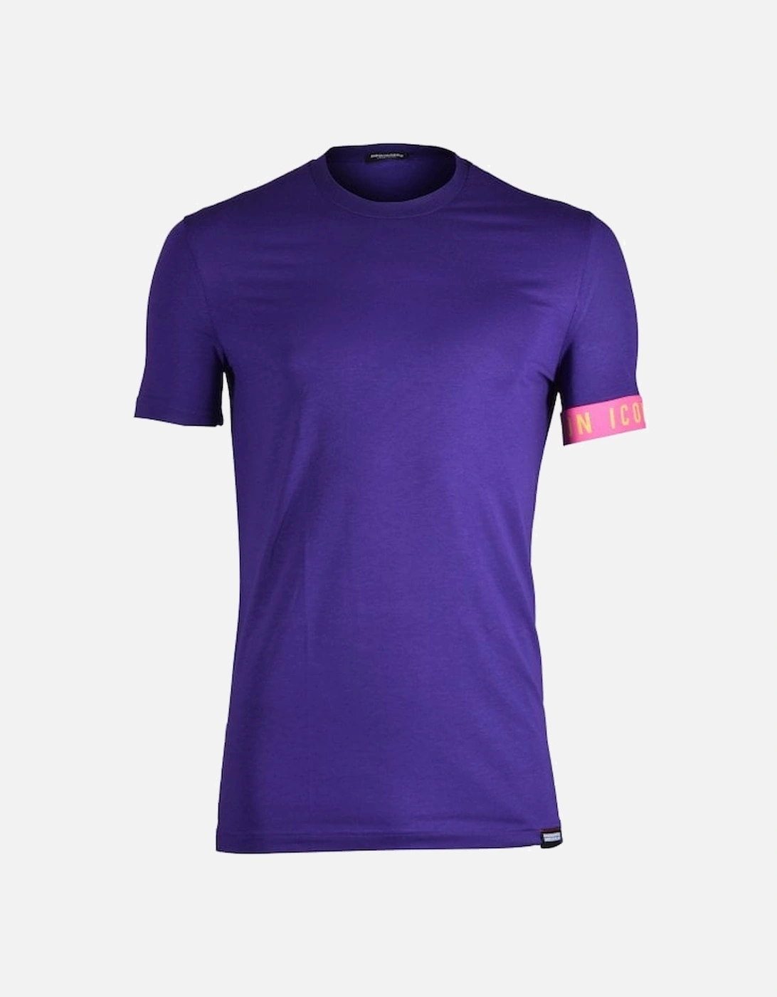 Be ICON Modal T-Shirt, Purple, 5 of 4