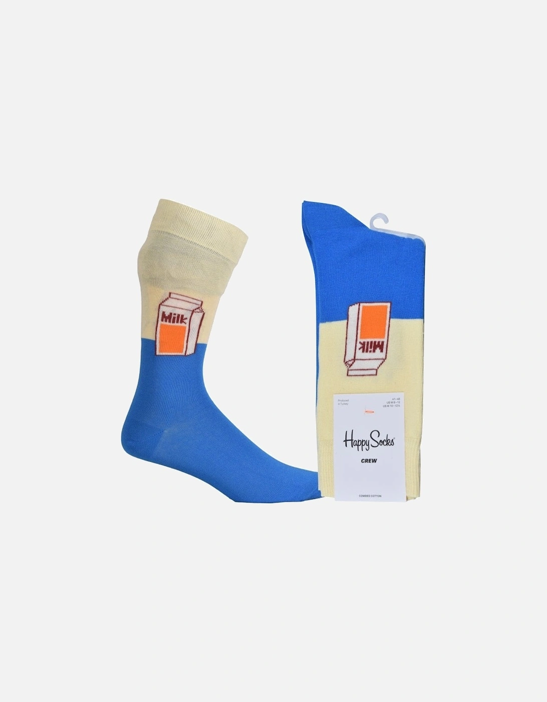 Milk Socks, Blue/white, 4 of 3