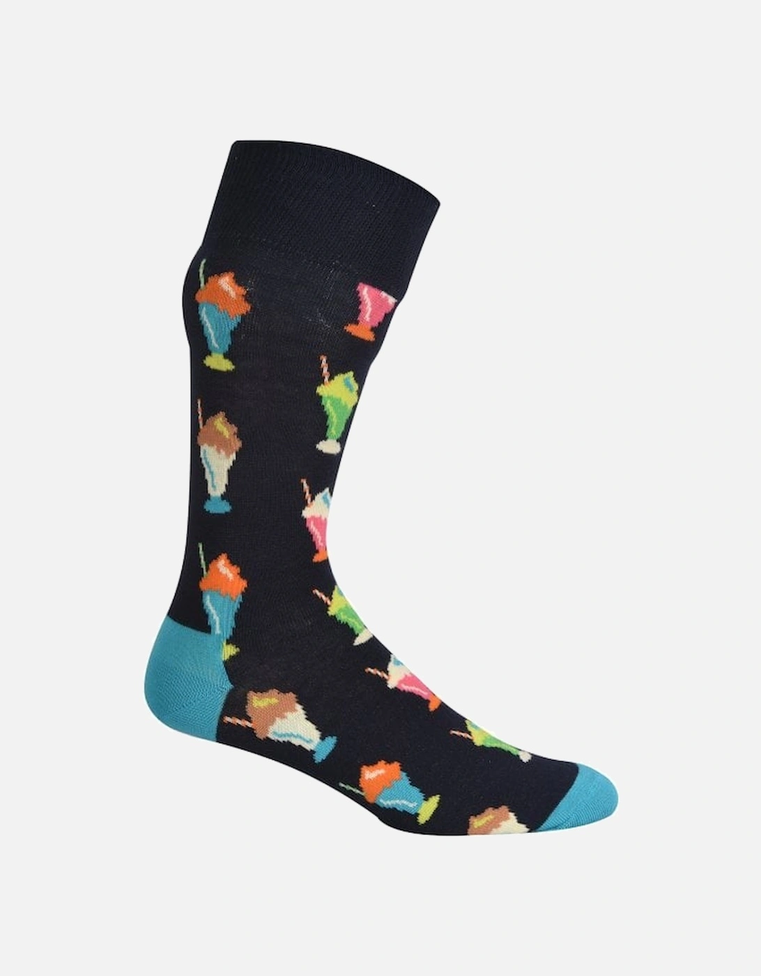 Milkshake Socks, Navy/multi