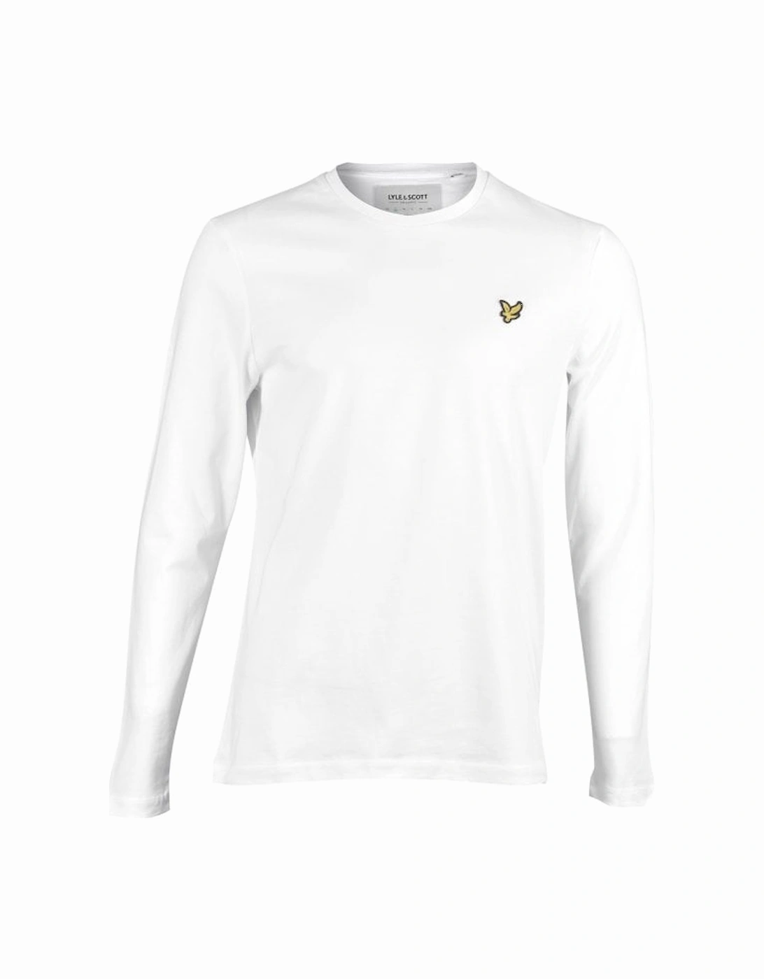 Classic Long-Sleeve T-Shirt, White, 4 of 3