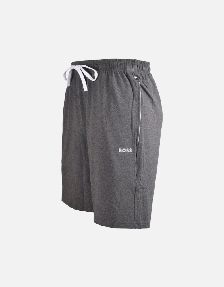 Mix & Match Loungewear Jogging Shorts, Charcoal/white