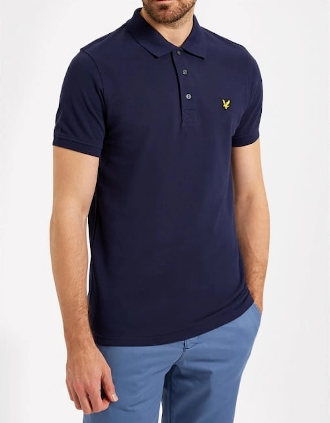 Classic Pique Polo Shirt, Navy