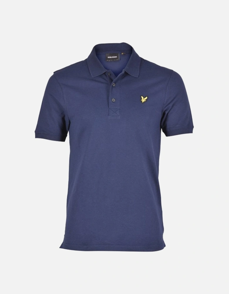 Classic Pique Polo Shirt, Navy