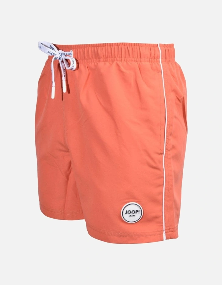 Jeans South Beach Swim Shorts, Coral Orange