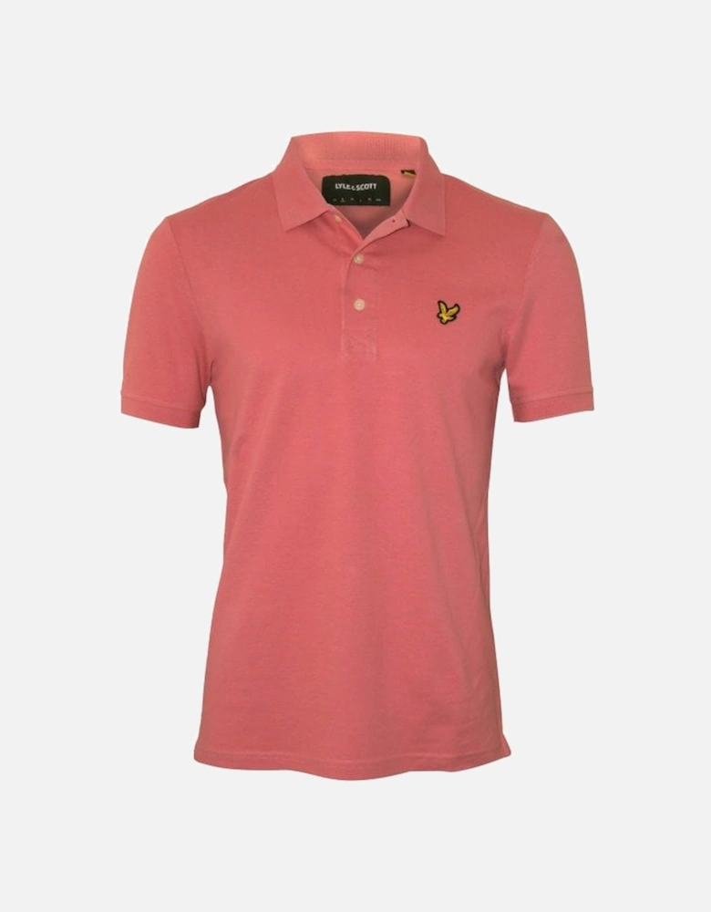 Classic Pique Polo Shirt, Pink Shadow