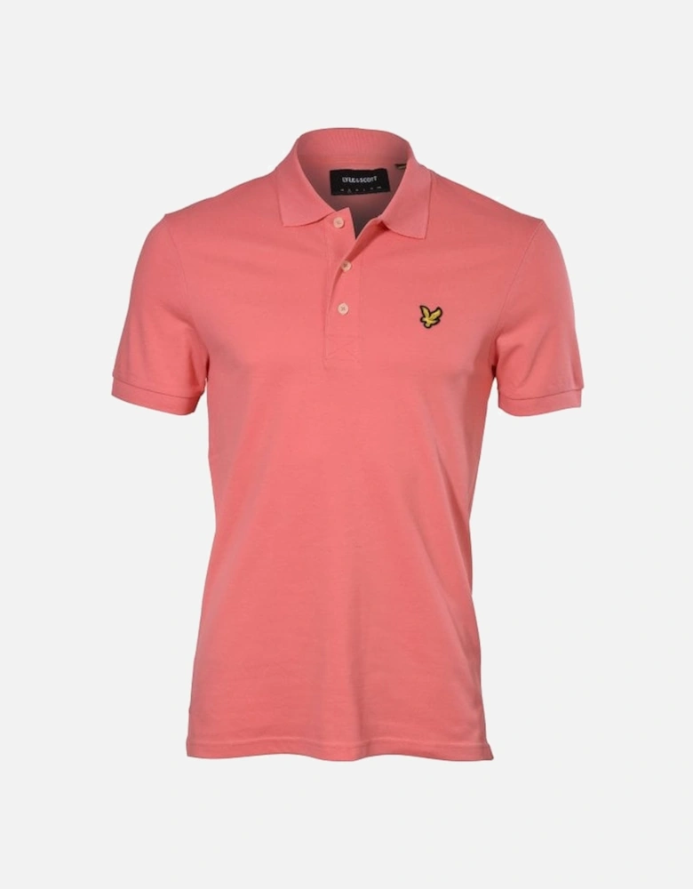 Classic Pique Polo Shirt, Punch Pink