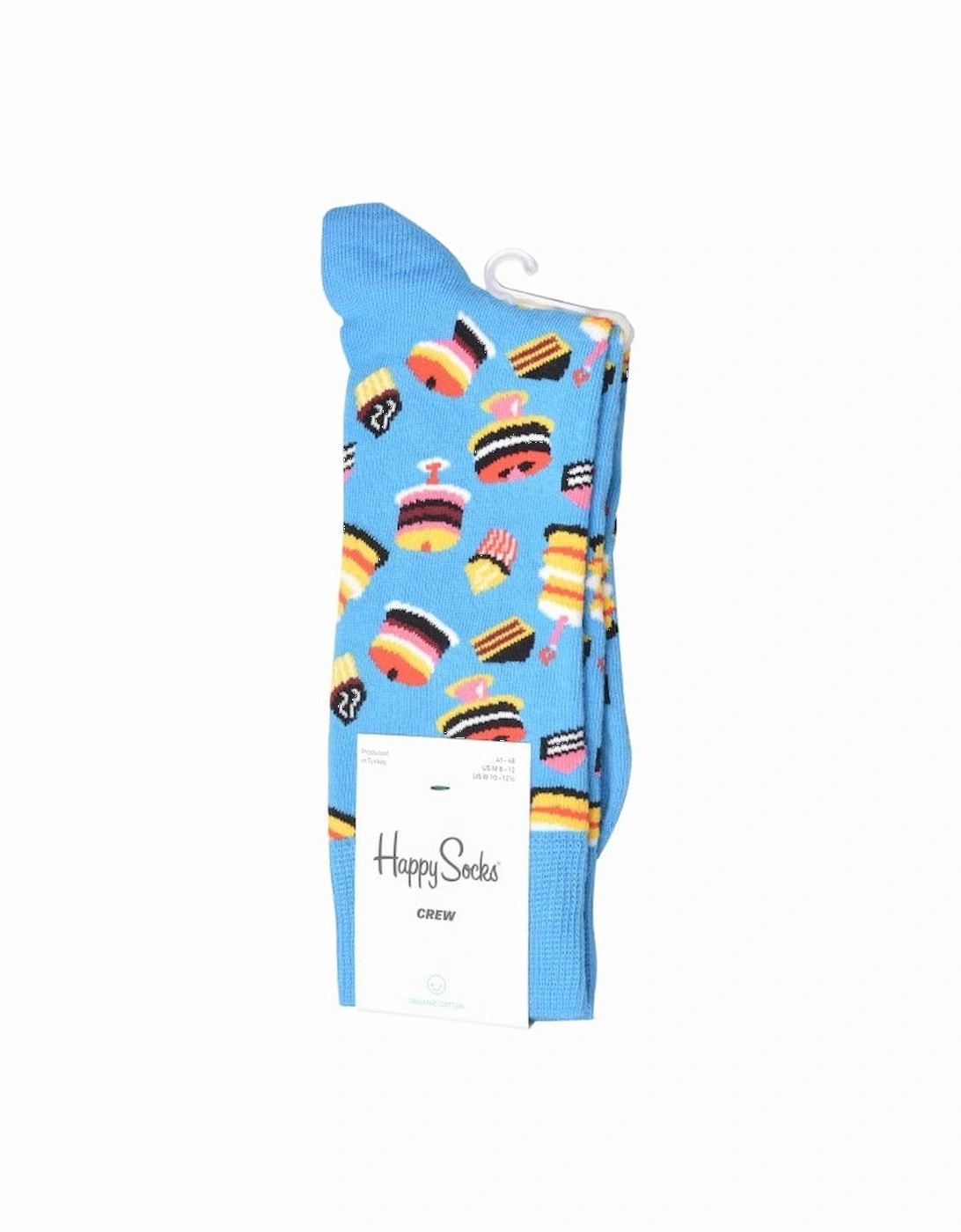 Birthday Cake Socks, Blue