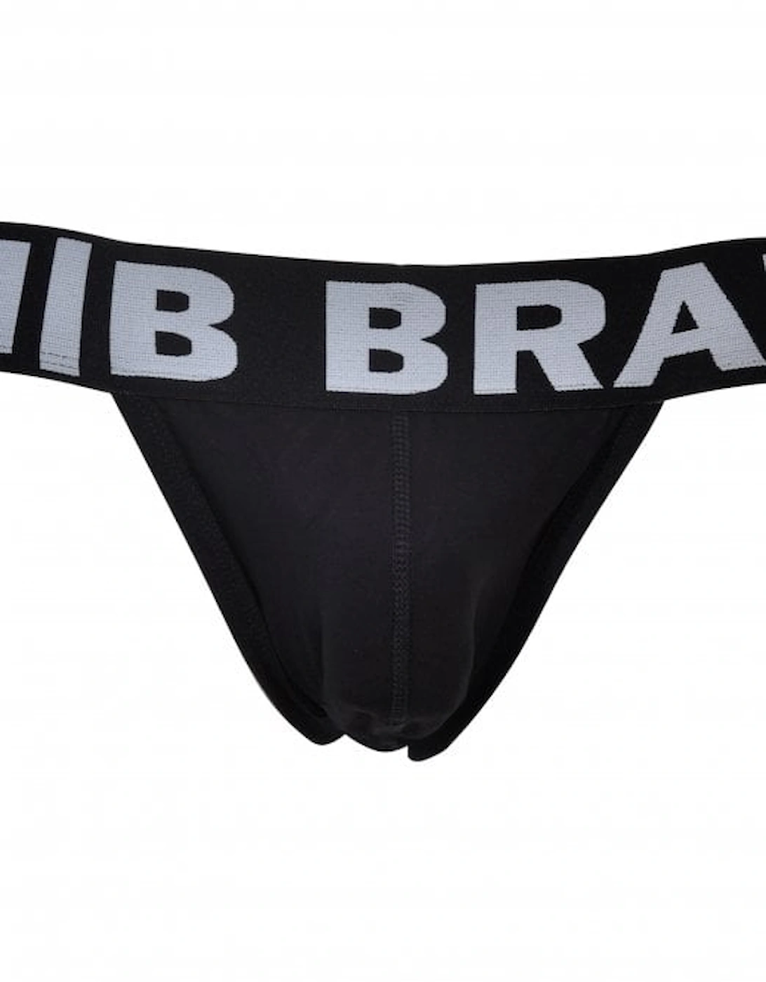 Black Band All-Round Logo Jockstrap, Black, 4 of 3